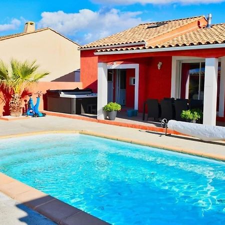 Villa Elegante A Carcassonne Avec Jardin Et Jacuzzi Экстерьер фото