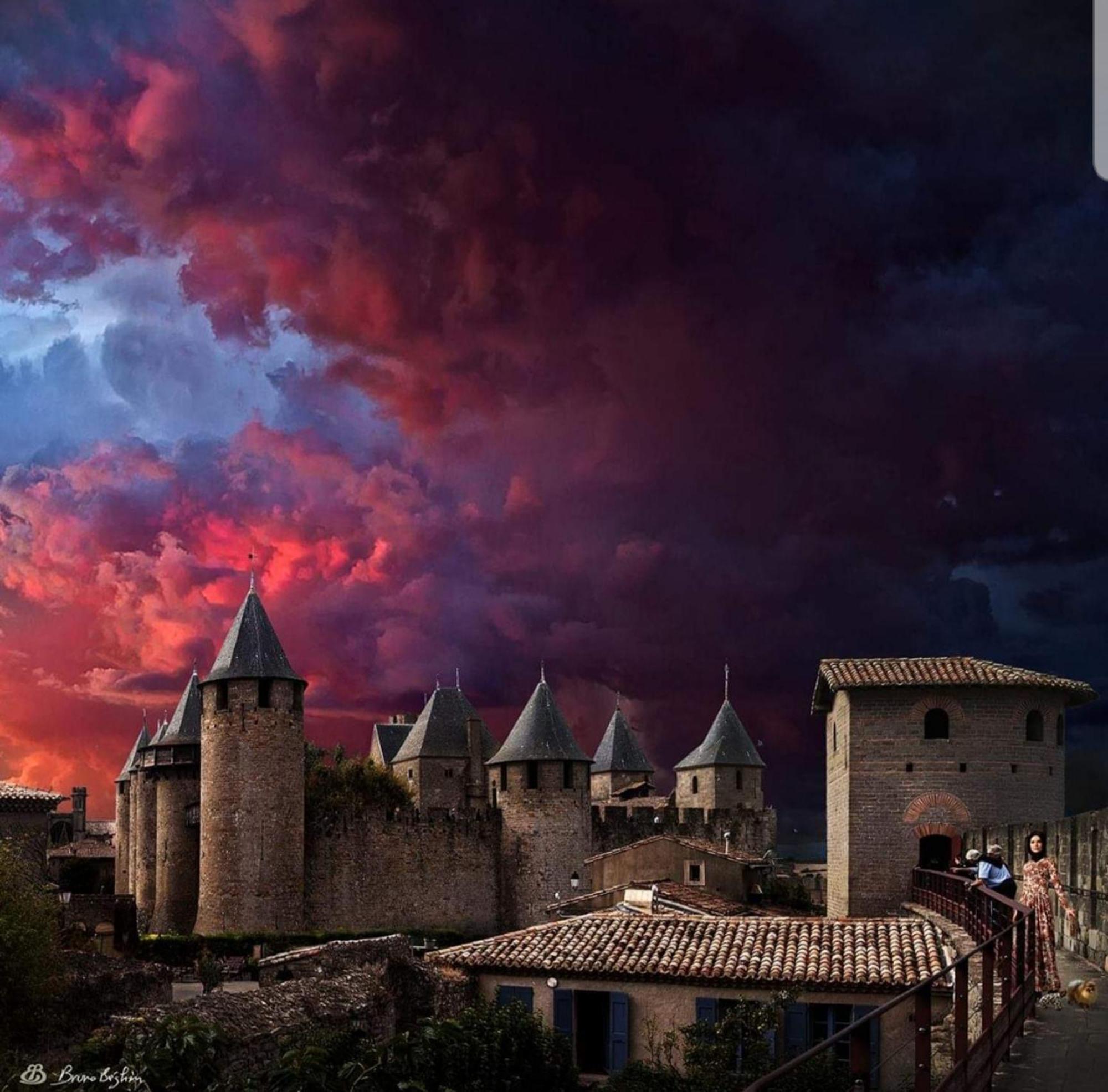 Villa Elegante A Carcassonne Avec Jardin Et Jacuzzi Экстерьер фото